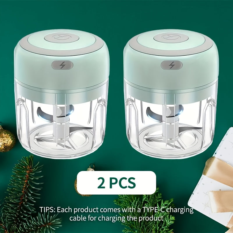 Powerful 8.45oz Mini Electric Garlic Cruser, Vegetable Cutter, Food Cutter, Garlic Slicer - USB Charger, Convenient And Fast, Meat Mixer And Crusher, Automatic Peeler for Garlic, Purple Garlic Grinder, Garlic Peeler Electric, Automatic Garlic Peeler,