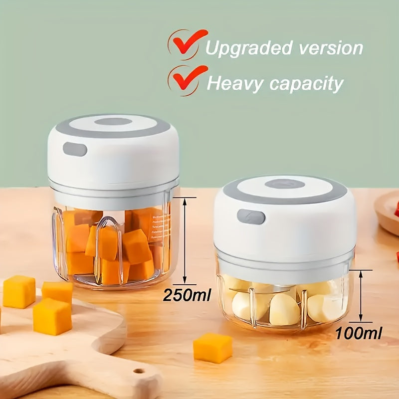 Electric Meat Crusher Small Household Multi-functional Meat Crusher Mince Garlic Meat Machine with Meal Cooking Crusher