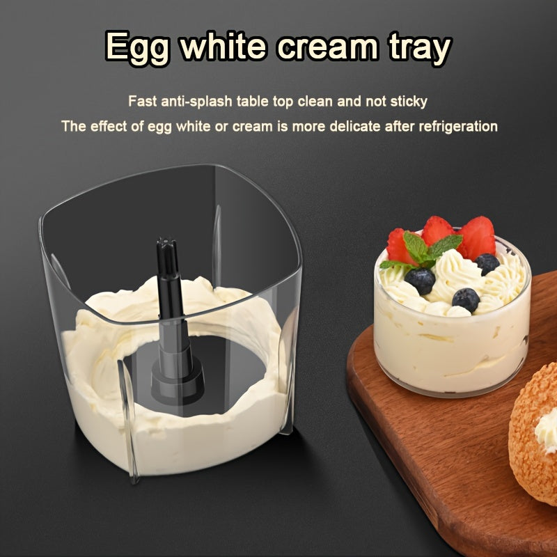 1pc American Standard 110V Meat Grinder, Multifunctional Mini Cooking Machine, Portable Non- Meat Grinder, Electric Meat Grinder, Vegetable Cutter, Suitable for 4-5 People, with A Capacity Of 1 -3 Liters