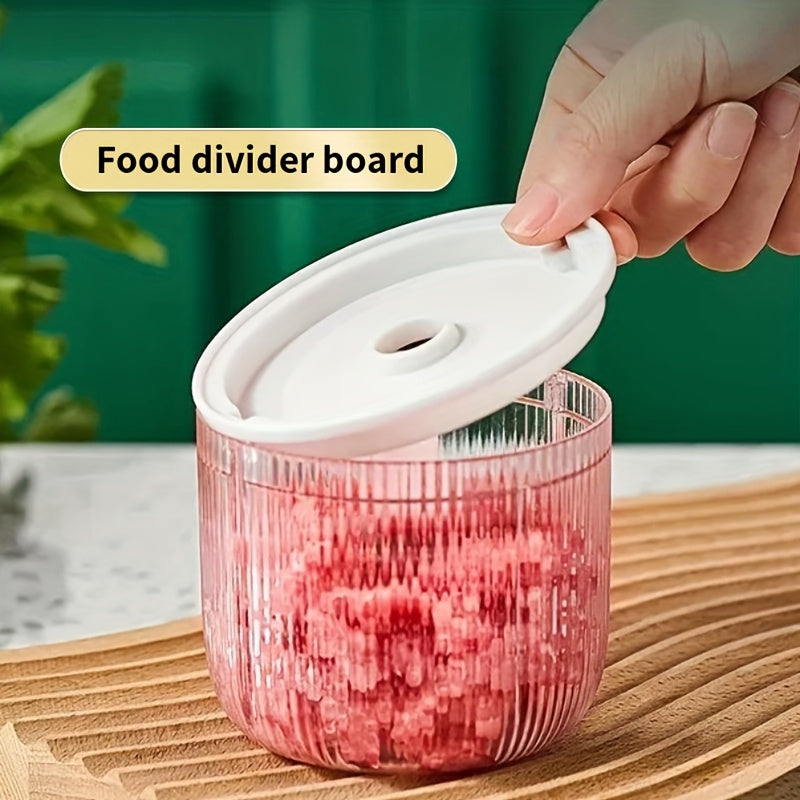 2 Sets Electric Garlic Crusher & Food Shredder - USB-Powered Electric Vegetable Chopper with 6 Blades, Portable Garlic Press, Onion, Chili, Meat Miner - Compact Kitchen appliance for Home, Restaurant, Camping - Easy-Clean Design & Long-Lasting Battery -