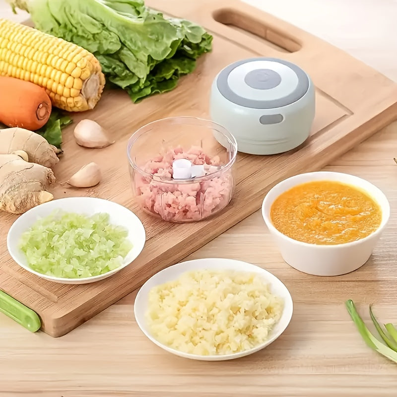 Electric Meat Crusher Small Household Multi-functional Meat Crusher Mince Garlic Meat Machine with Meal Cooking Crusher