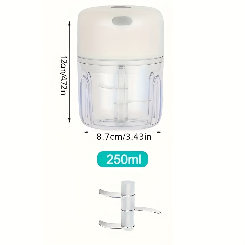 Electric Meat Crusher Small Household Multi-functional Meat Crusher Mince Garlic Meat Machine with Meal Cooking Crusher