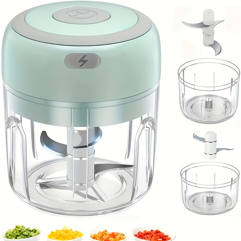 Electric Meat Crusher Small Household Multi-functional Meat Crusher Mince Garlic Meat Machine with Meal Cooking Crusher