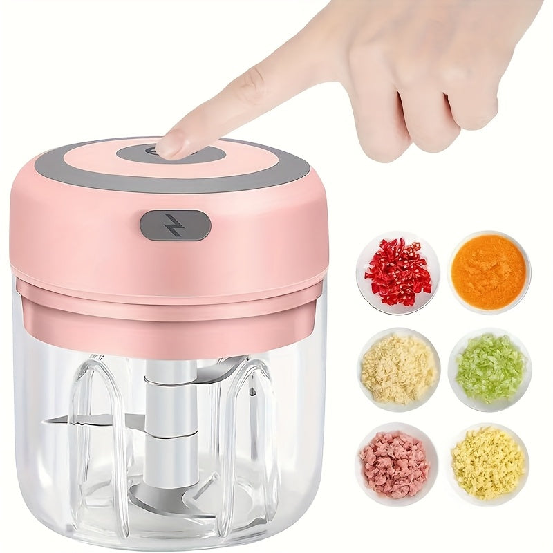 Electric Meat Crusher Small Household Multi-functional Meat Crusher Mince Garlic Meat Machine with Meal Cooking Crusher