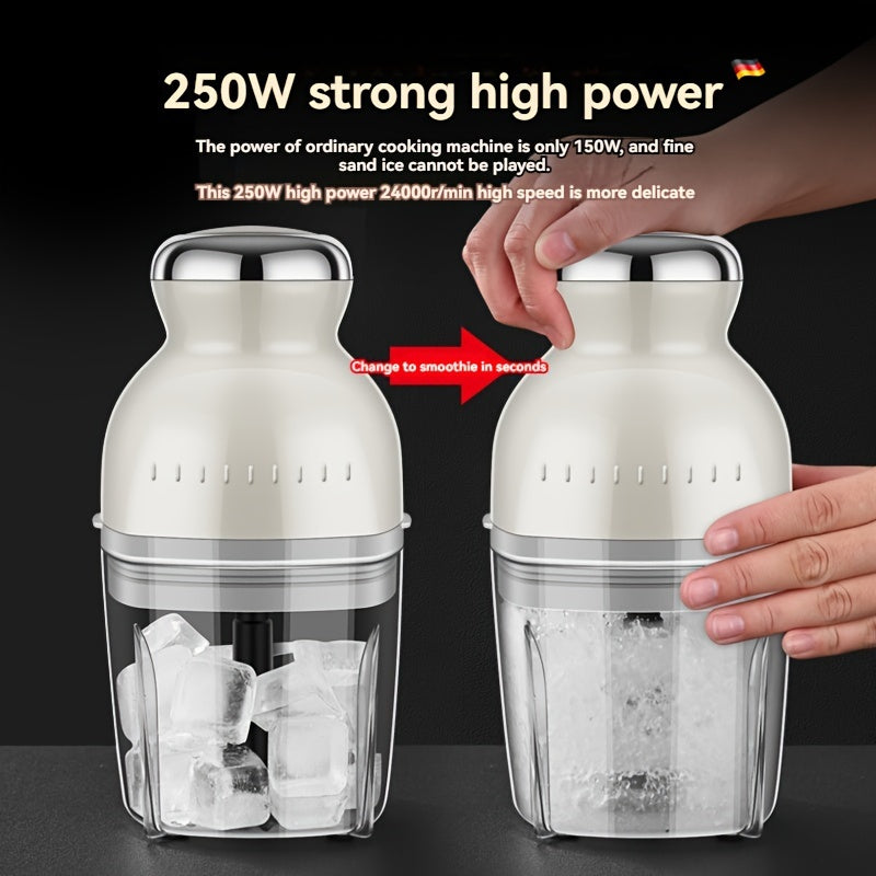 1pc American Standard 110V Meat Grinder, Multifunctional Mini Cooking Machine, Portable Non- Meat Grinder, Electric Meat Grinder, Vegetable Cutter, Suitable for 4-5 People, with A Capacity Of 1 -3 Liters